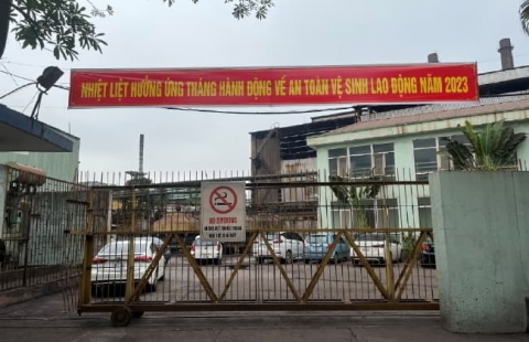 Thép Việt – Sing hưởng ứng Tháng An toàn vệ sinh lao động năm 2023